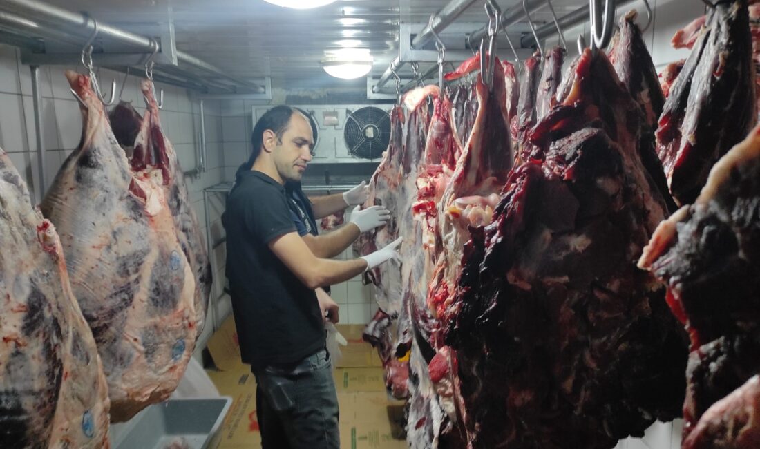 Afyonkarahisar’ın Sandıklı ilçesinde et ve et ürünleri satan işletmelere yönelik