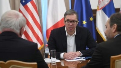 Sırbistan Cumhurbaşkanı Aleksandar Vucic, Kosova’nın kuzeyinde güvenliği NATO’nun Kosova barış