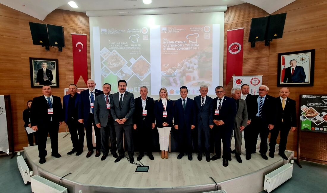 Kastamonu’da düzenlenen 7. Uluslararası Gastronomi Turizmi Araştırmaları Kongresi düzenlenen programla