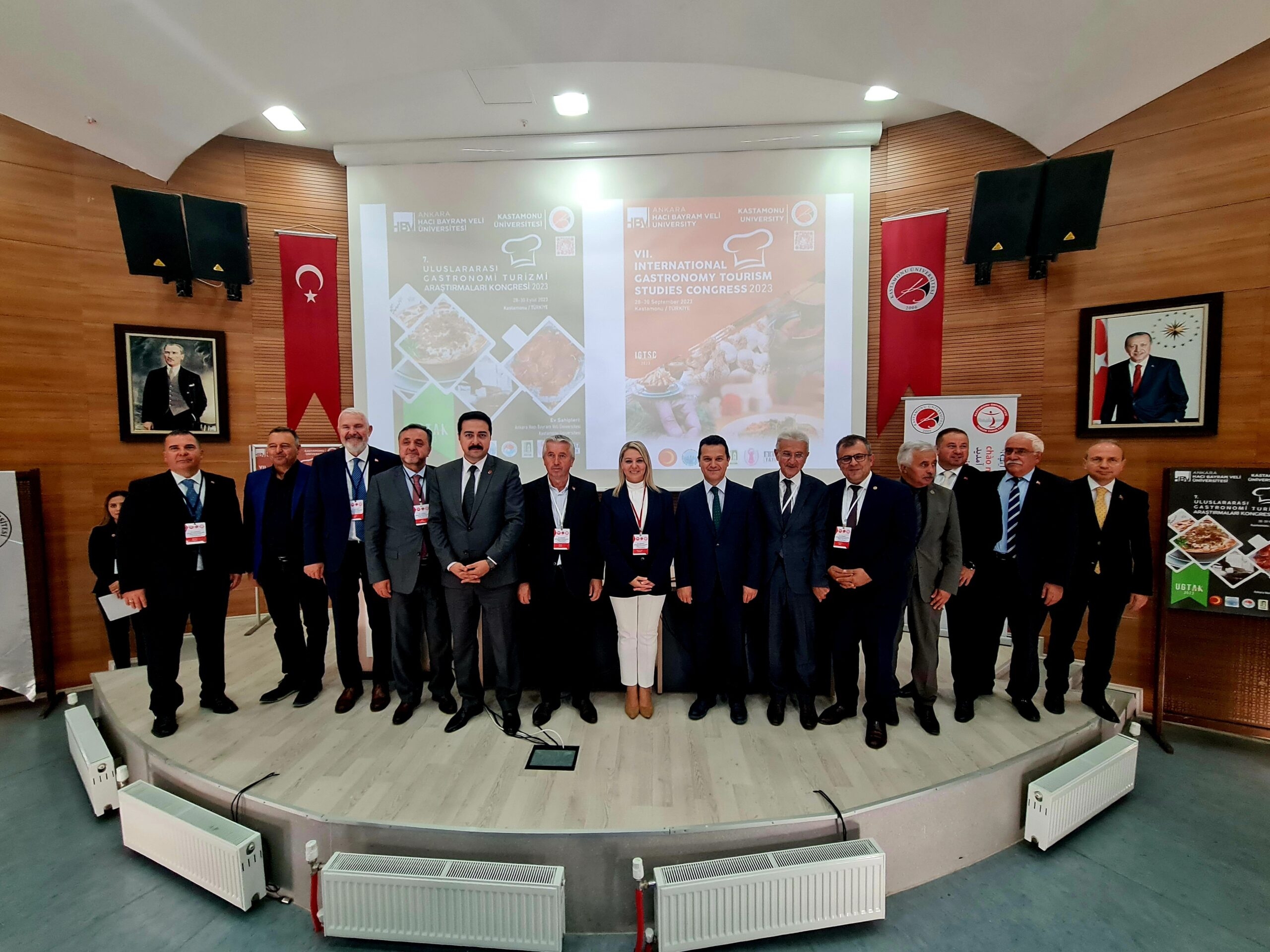 Kastamonu’da düzenlenen 7. Uluslararası Gastronomi Turizmi Araştırmaları Kongresi düzenlenen programla