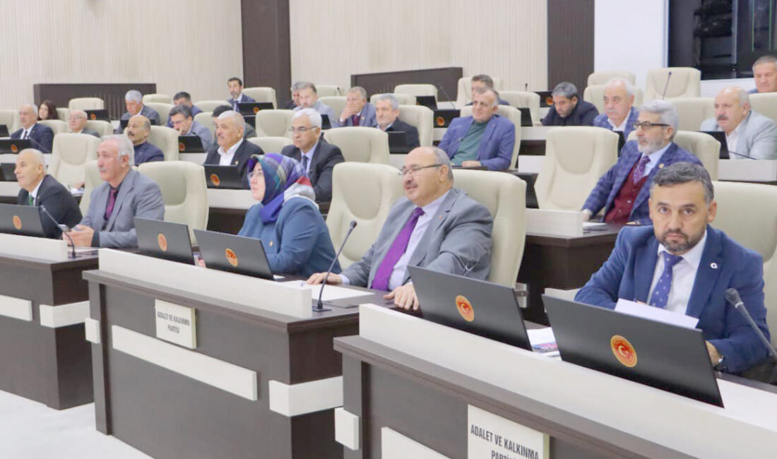 Afyonkarahisar İl Genel Meclisi eylül ayı olağan toplantıları yapılan son