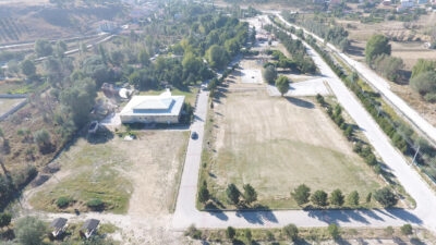 İscehisar ilçesinde Yukarıöz Parkı’nda bulunan alana yapılacak olan Millet Bahçesi