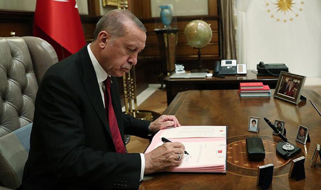 Cumhurbaşkanı Recep Tayyip Erdoğan tarafından imzalanan Resmi Gazete’de yayımlanan karara