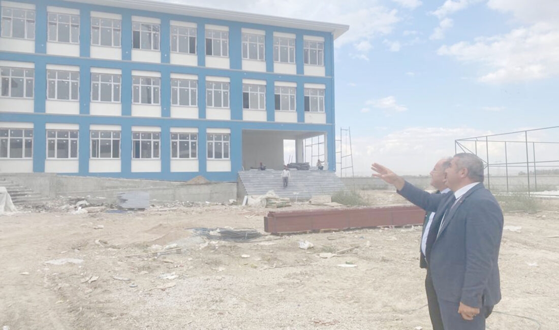 Afyonkarahisar’a 16 derslikli Spor Lisesi’nin yapımında sona yaklaşıldı. İl Milli