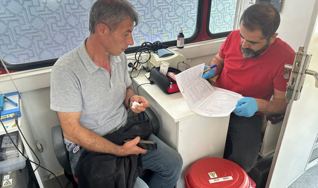 Kızılay ve Sayın Vakfı iş birliğinde kan bağışı kampanyası Türk