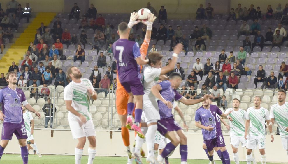 Kendi evindeki ilk maçta Kırşehir Futbol Kulübü’ne ev sahipliği yapan