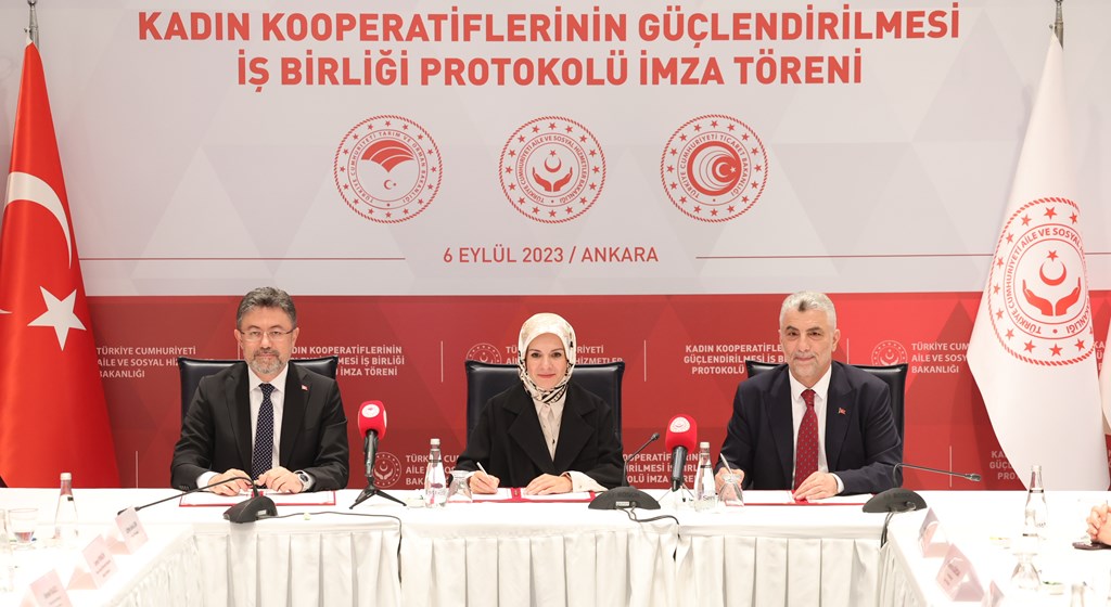 Aile ve Sosyal Hizmetler Bakanı Mahinur Özdemir Göktaş, Kadın Kooperatiflerinin