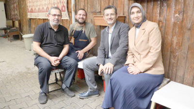 Afyonkarahisar’ın meşhur esnaf lokantası Aşçı Bacaksız’da vali yardımcıları ile bir