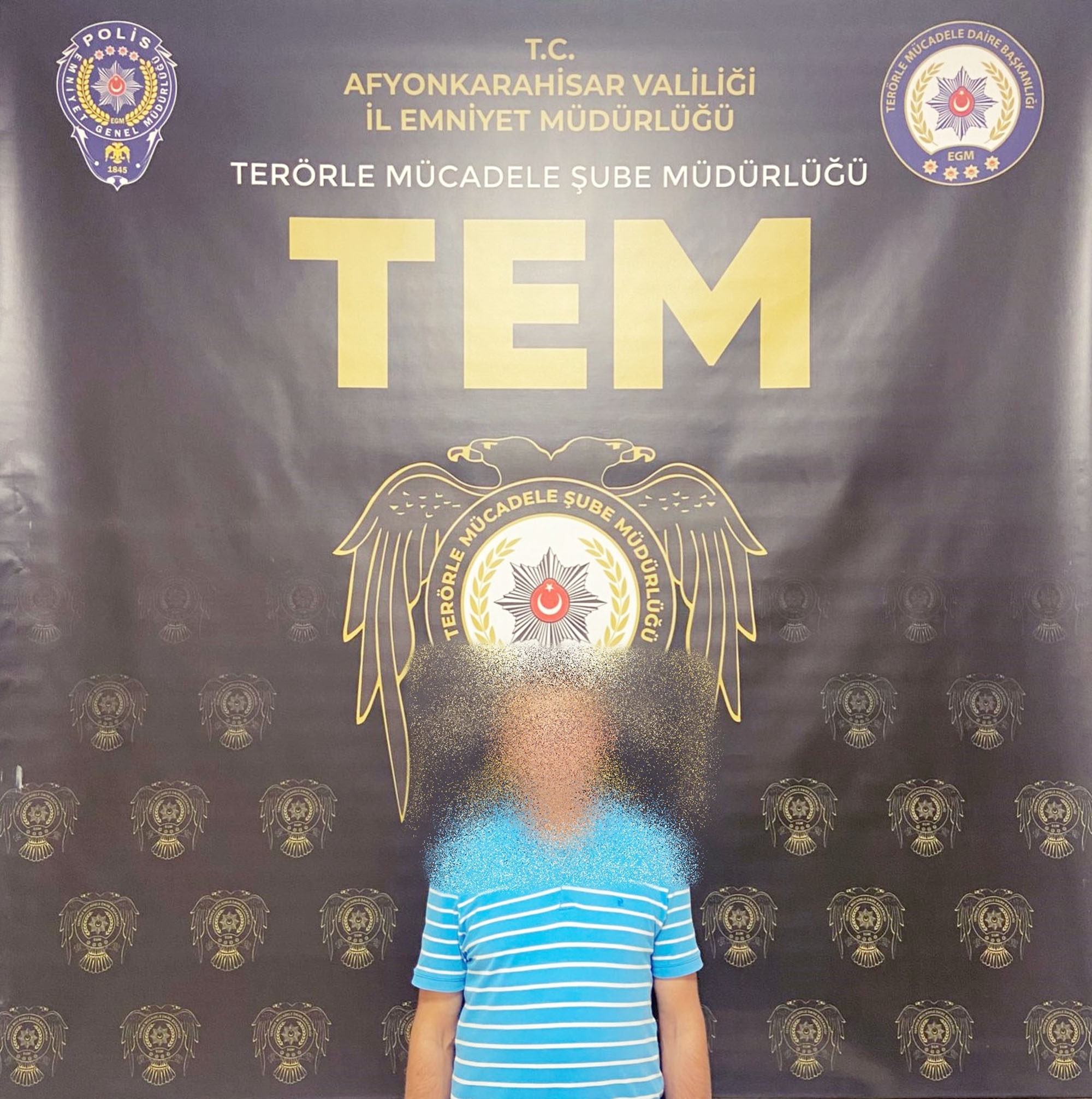 Afyonkarahisar İl Emniyet Müdürlüğü’ne bağlı İstihbarat ve TEM Şube Müdürlülerinin