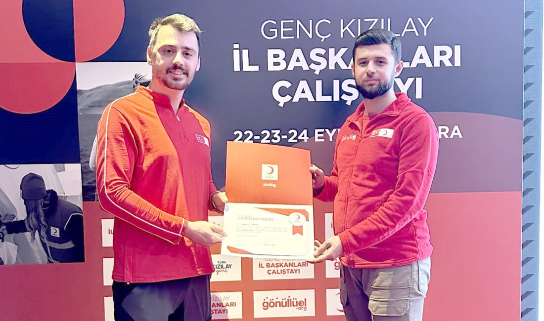 Genç Kızılay Genel Merkezi tarafından Genç Kızılay Afyonkarahisar İl Başkanlığı’na