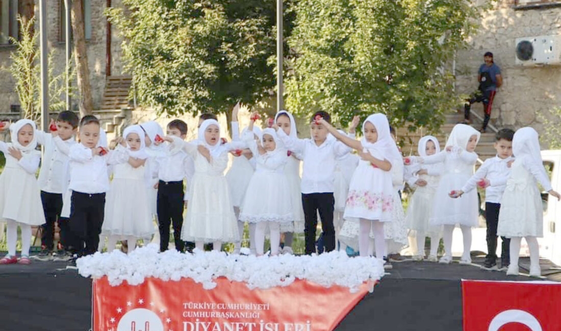 Afyonkarahisar’ın Emirdağ ilçesinde 4-6 yaş arasındaki çocuklar için Kur’an kursu