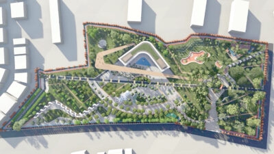 Garnizon Millet Bahçesi’nde çalışmalar hız kazandı. Millet Bahçesi alanında inceleme