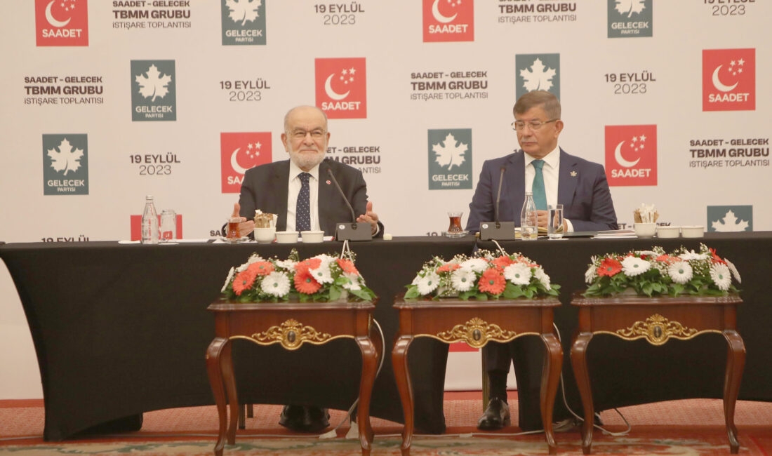 Saadet Partisi ile Gelecek Partisi ortak TBMM grubu istişare toplantısı