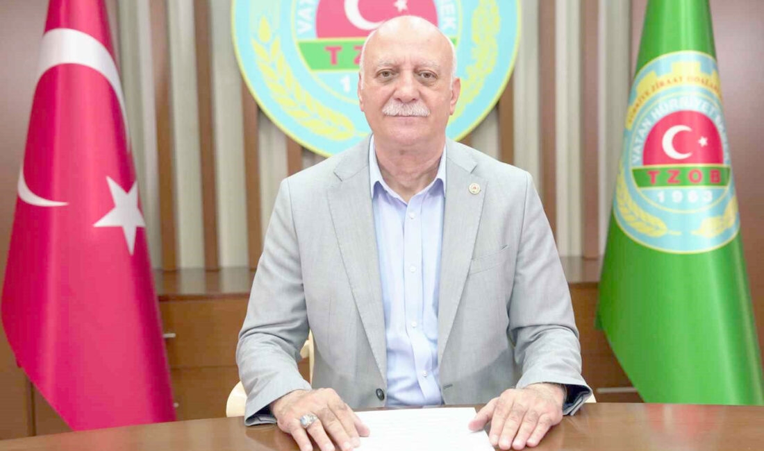 Türkiye Ziraat Odaları Birliği (TZOB) Genel Başkanı Şemsi Bayraktar, zeytinyağı