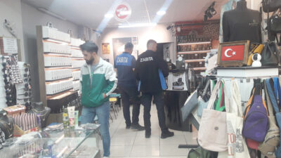 Afyonkarahisar Belediyesi Zabıta Müdürlüğü’ne bağlı ekipleri İl Emniyet Müdürlüğü Asayiş