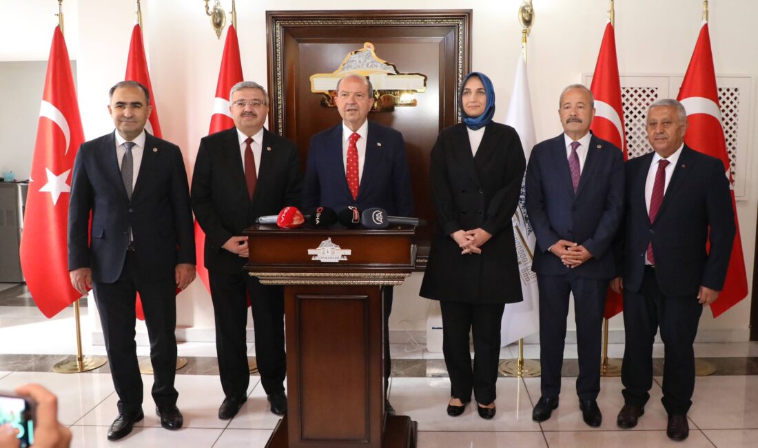 Vali Doç. Dr. Kübra Güran Yiğitbaşı’nı ziyaret eden KKTC Cumhurbaşkanı