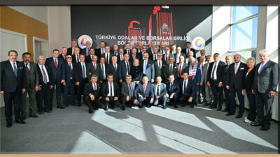 TOBB Başkanı M. Rifat Hisarcıklıoğlu, Ege Bölge toplantısında bölge oda