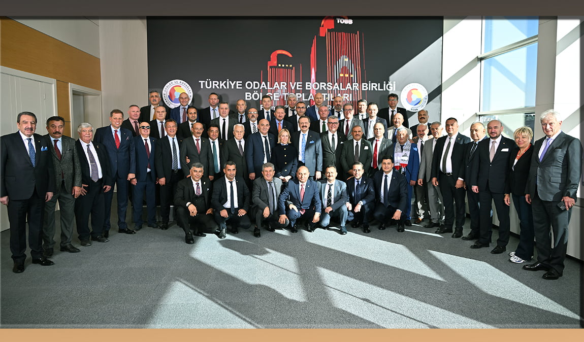 TOBB Başkanı M. Rifat Hisarcıklıoğlu, Ege Bölge toplantısında bölge oda
