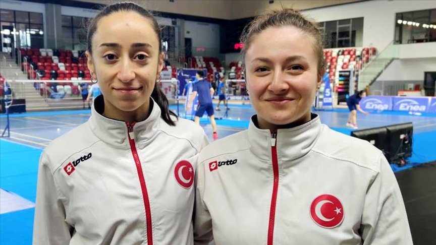 Hollanda Açık Badminton Turnuvası’nda milli sporcular Bengisu Erçetin ile Nazlıcan
