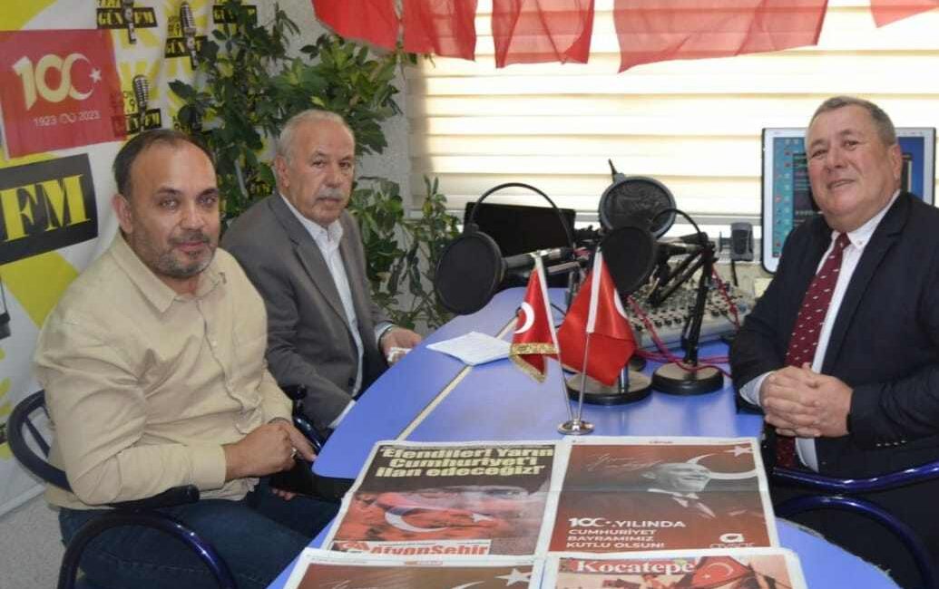 Gün FM’de yayınlanan Basın Odası Cumhuriyetimizin 100’ncü yılı özel yayında