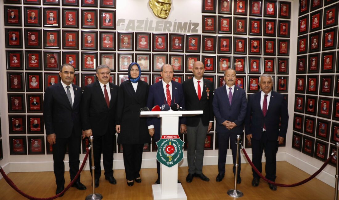 KKTC Cumhurbaşkanı Ersin Tatar, Türkiye Harp Malulü Gaziler Şehit Dul