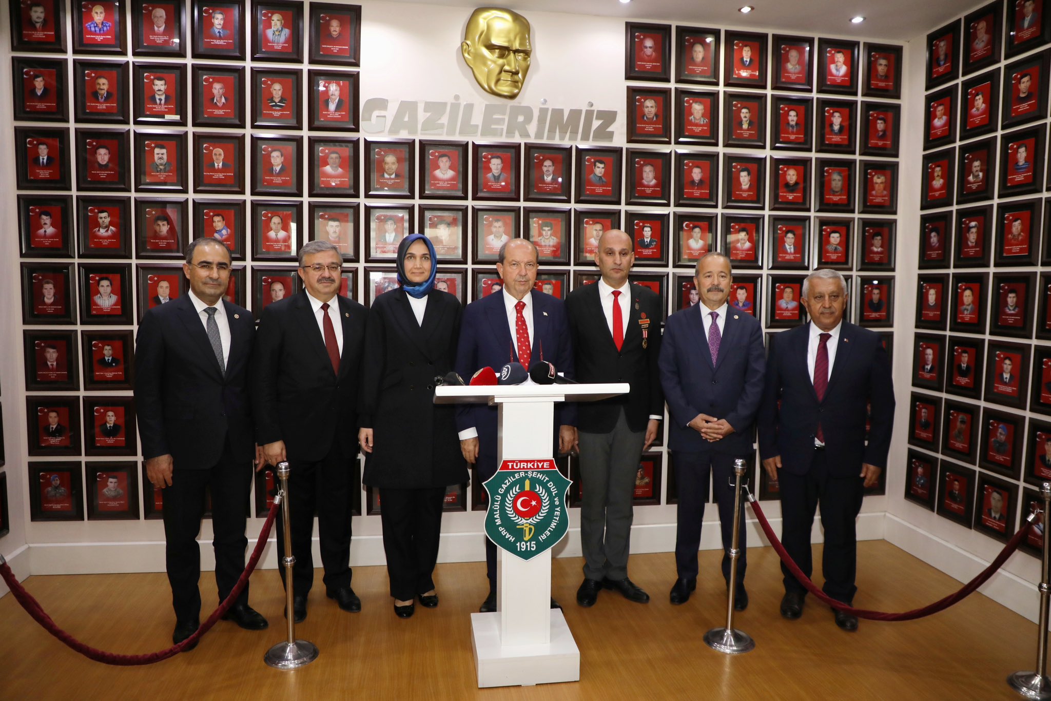 KKTC Cumhurbaşkanı Ersin Tatar, Türkiye Harp Malulü Gaziler Şehit Dul