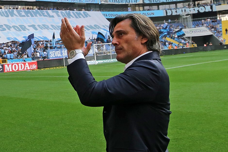 Türkiye’nin başındaki ilk maçına Hırvatistan deplasmanında çıkan Montella, zorlu maçtan çıkarılan