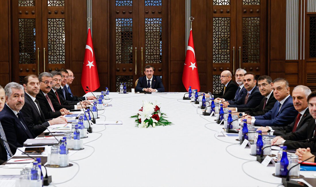 Ekonomi Koordinasyon Kurulu (EKK), Cumhurbaşkanı Yardımcısı Cevdet Yılmaz başkanlığında toplandı.