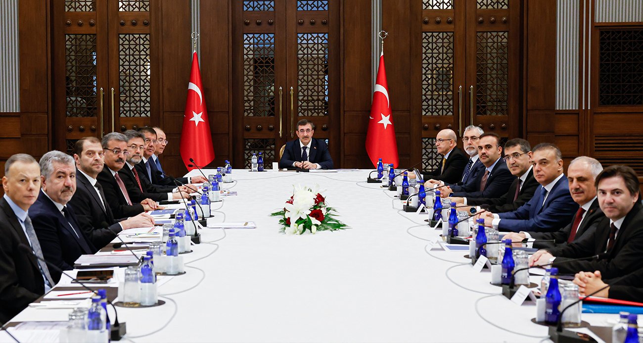 Ekonomi Koordinasyon Kurulu (EKK), Cumhurbaşkanı Yardımcısı Cevdet Yılmaz başkanlığında toplandı.