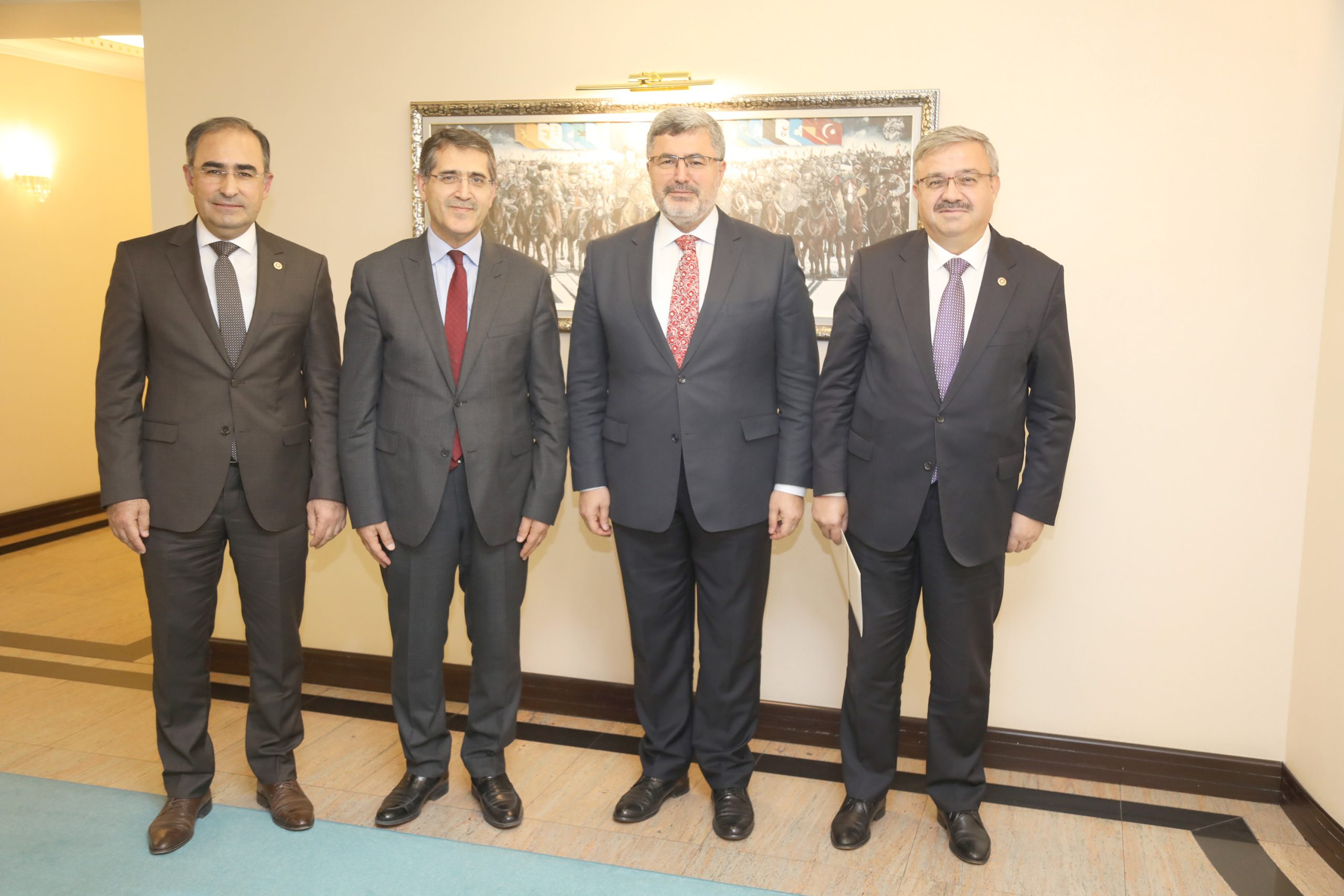AK Parti Afyonkarahisar Milletvekilleri Ali Özkaya, İbrahim Yurdunuseven ve Hasan