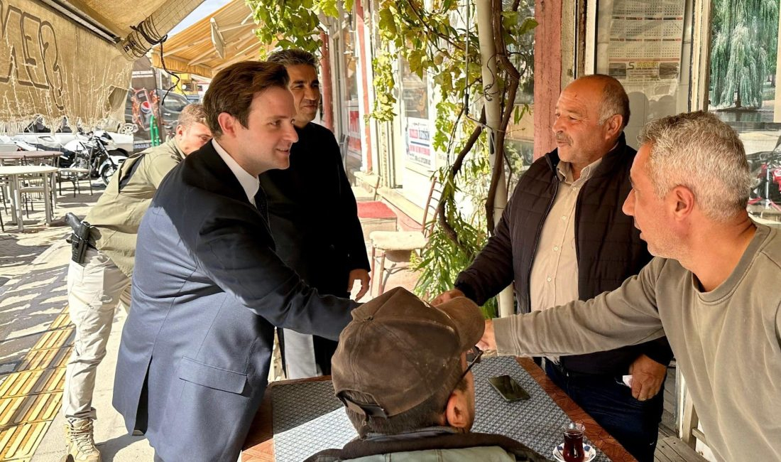 Afyonkarahisar Sultandağı Kaymakamı Tunahan Nas ve İlçe Emniyet Müdürü İbrahim