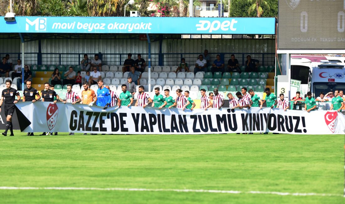 Trendyol 1. Lig’in 9. haftasında Bodrum FK, sahasında karşılaştığı Bandırmaspor‘u