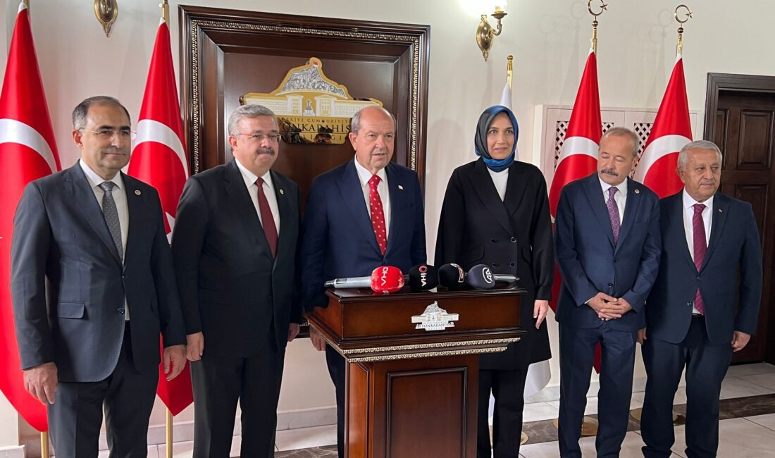 Kuzey Kıbrıs Türk Cumhuriyeti (KKTC) Cumhurbaşkanı Ersin Tatar, İsrail’i Filistin