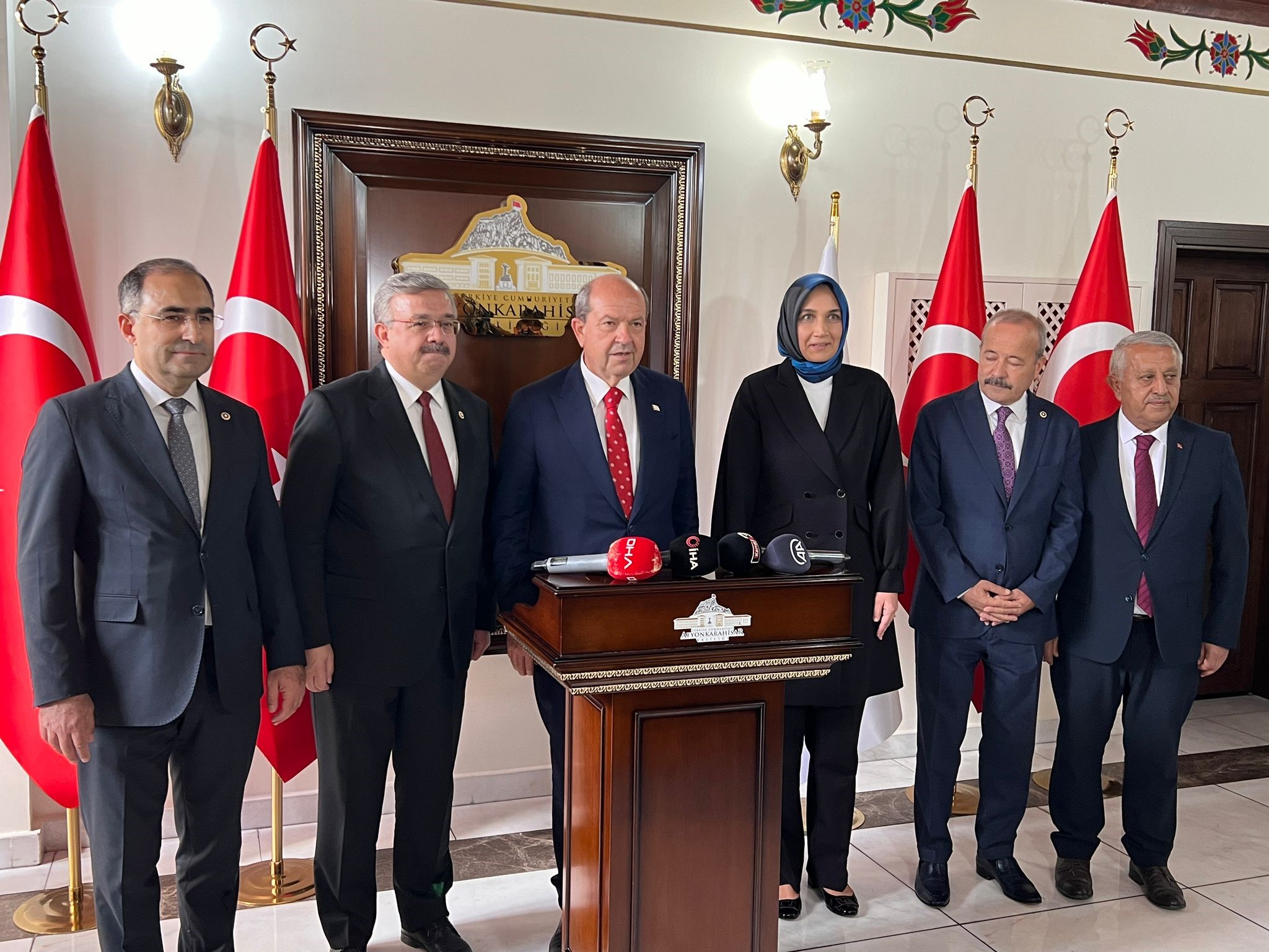 Kuzey Kıbrıs Türk Cumhuriyeti (KKTC) Cumhurbaşkanı Ersin Tatar, İsrail’i Filistin