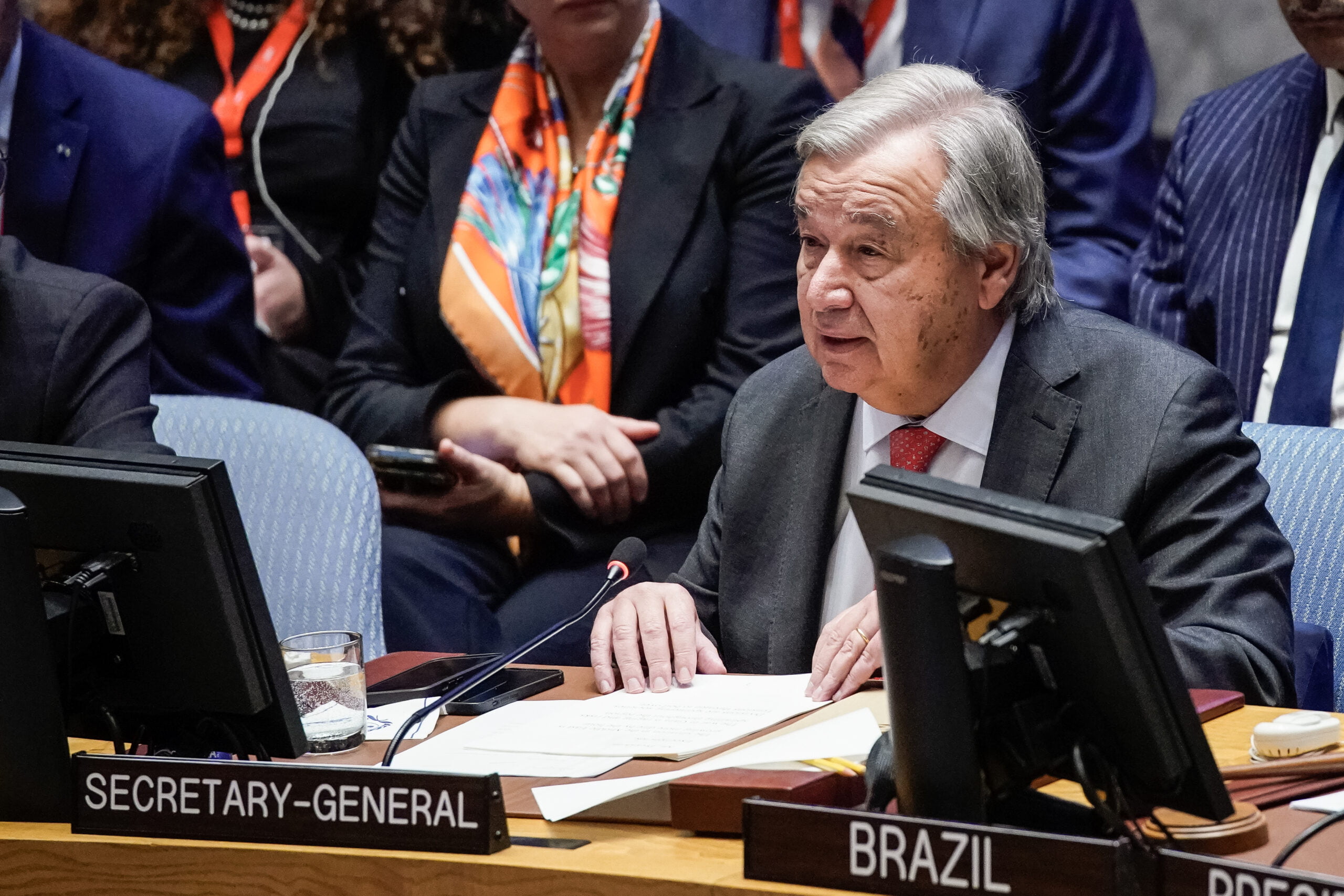 Birleşmiş Milletler (BM) Genel Sekreteri Antonio Guterres, Hamas’ın İsrail’e yönelik