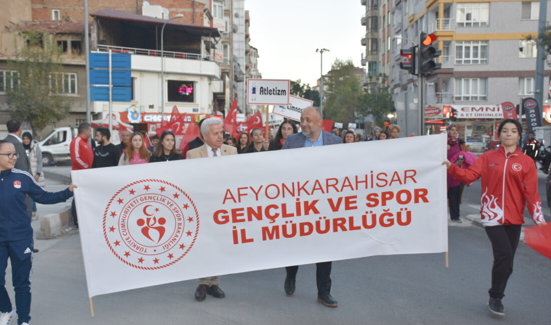 Afyonkarahisar Gençlik ve Spor İl Müdürlüğü tarafından organize edilen Amatör