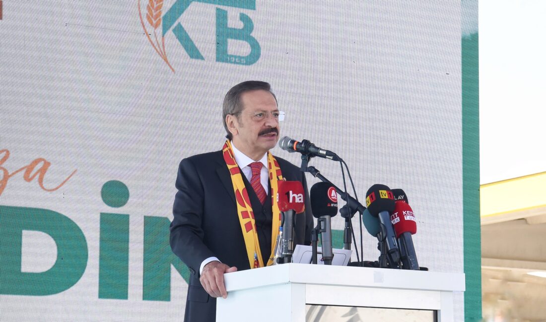 TOBB Başkanı M. Rifat Hisarcıklıoğlu, Kayseri Ticaret Borsası Canlı Hayvan