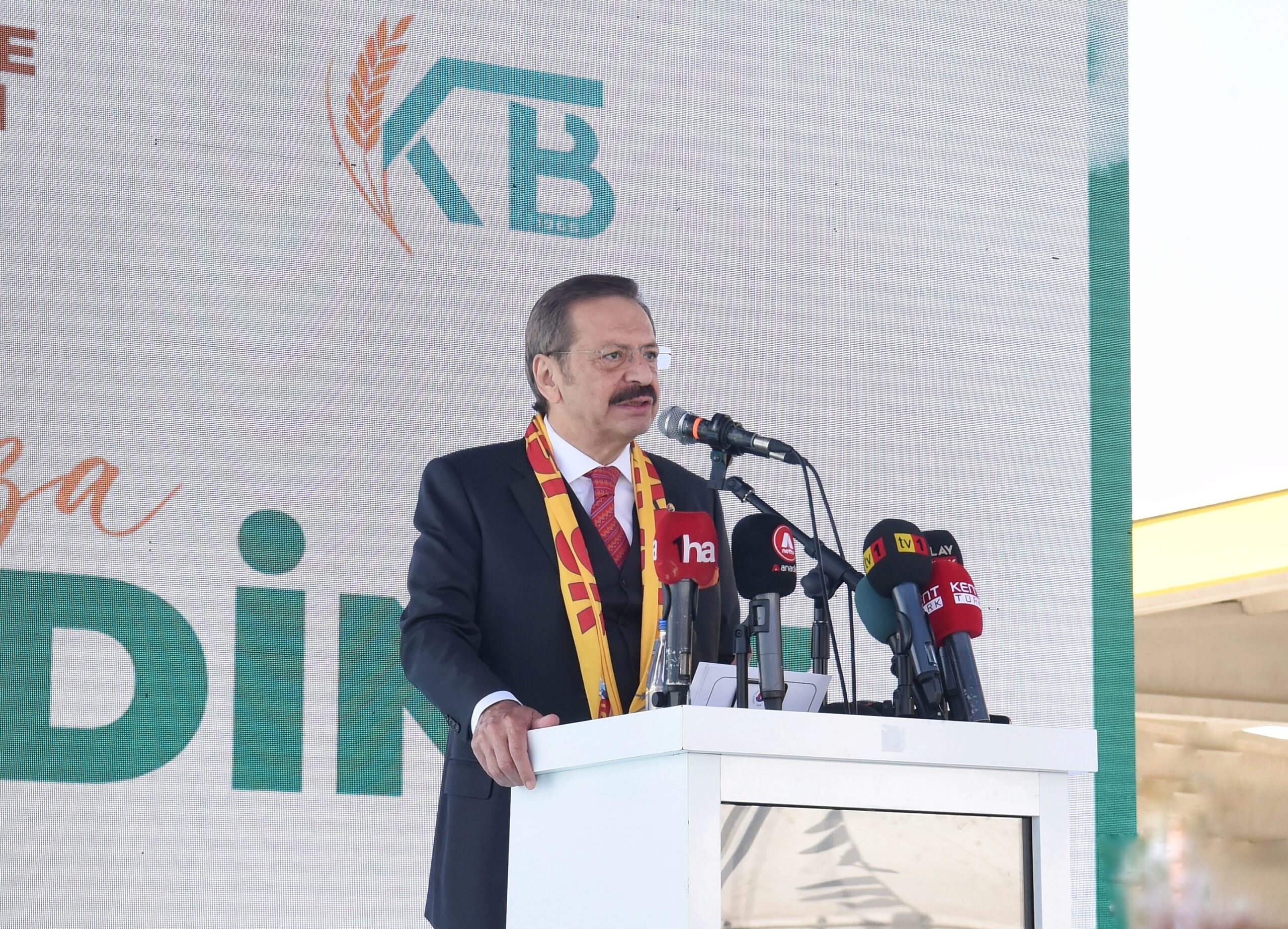 TOBB Başkanı M. Rifat Hisarcıklıoğlu, Kayseri Ticaret Borsası Canlı Hayvan