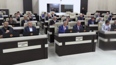 İl Genel Meclisi Ekim ayı 2.oturumu İGM Başkanı Burhanettin Çoban