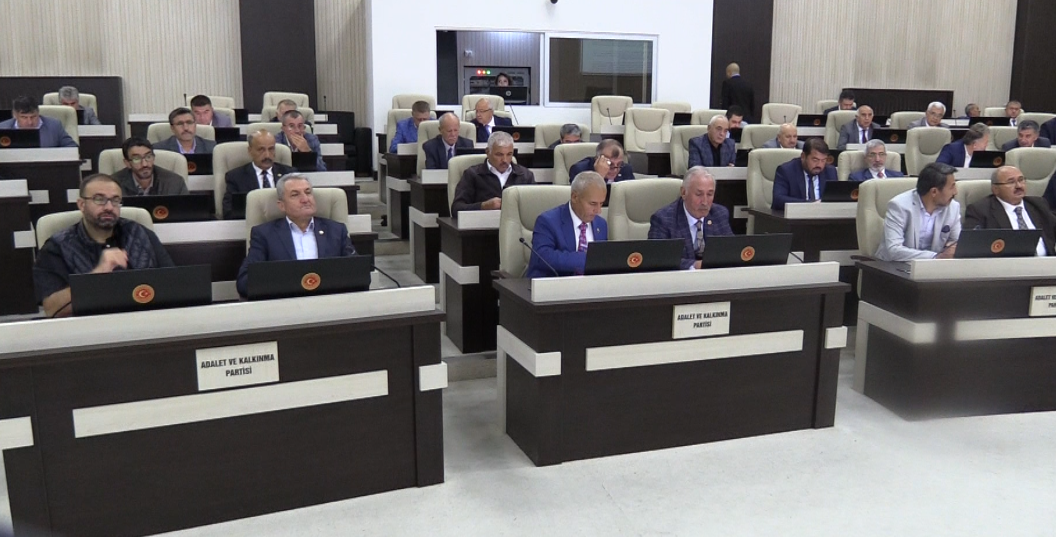İl Genel Meclisi Ekim ayı 2.oturumu İGM Başkanı Burhanettin Çoban