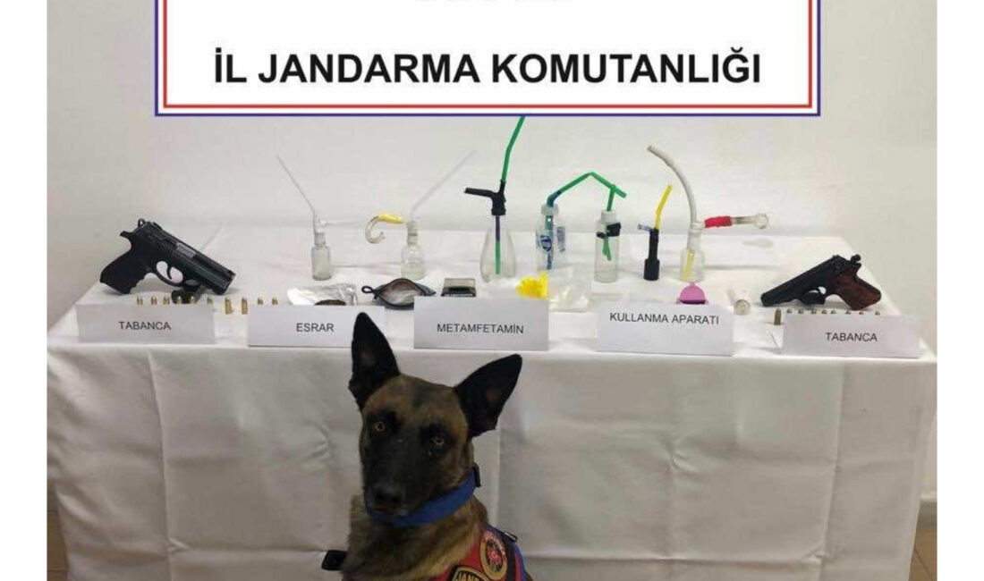 Sandıklı ilçesinde güvenlik güçleri tarafından uyuşturucu operasyonlarında 2 kişi yakalanarak