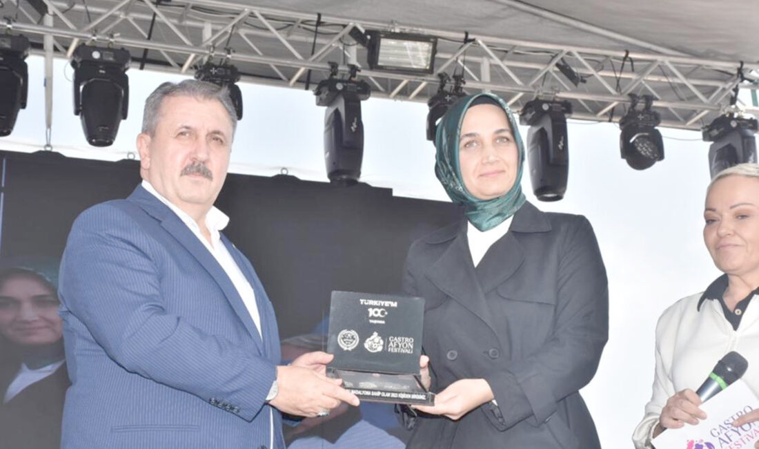 Büyük Birlik Partisi (BBP) Genel Başkanı Mustafa Destici, Ankara’da düzenlenen