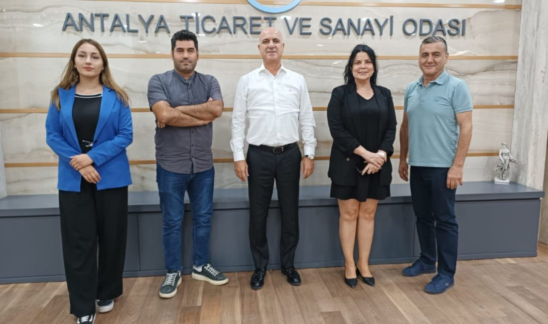 Kanal 3 Heyeti, Antalya TSO Başkanı Ali Bahar’ı ziyaret etti.