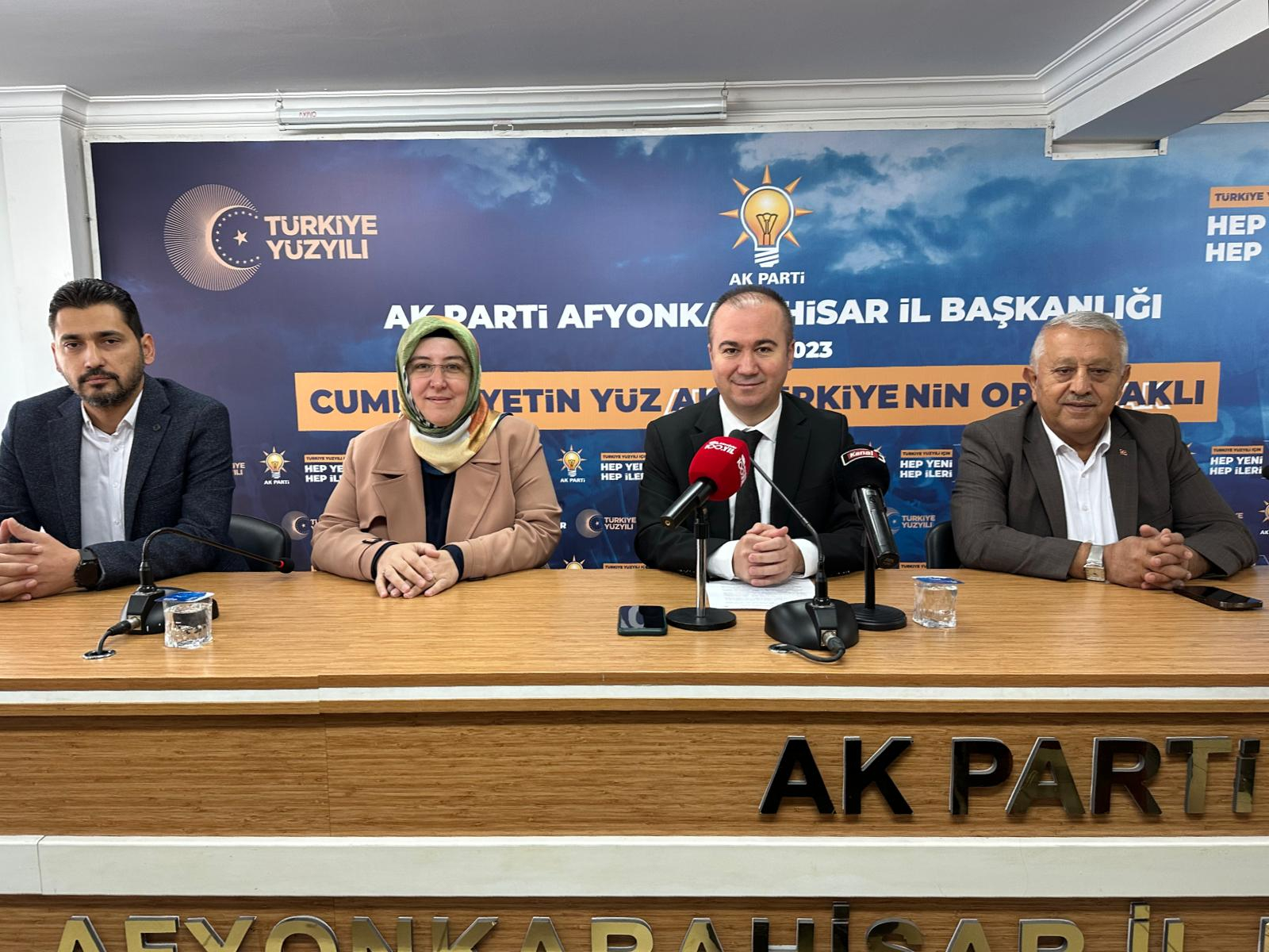 Ak Parti teşkilatı tarafından 81 ilde eş zamanlı basın toplantısı