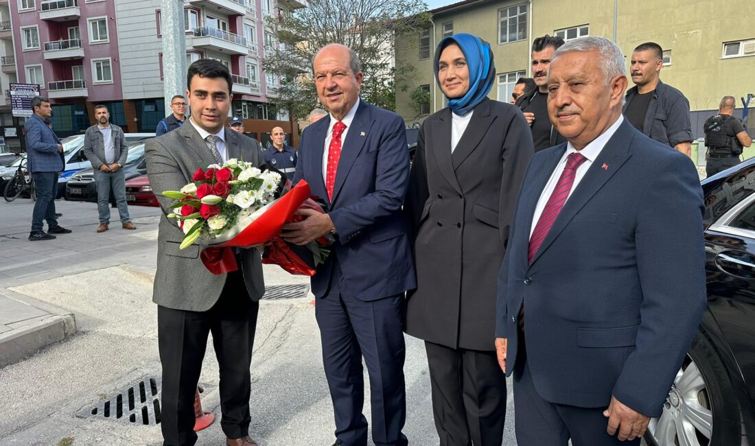 Kuzey Kıbrıs Türk Cumhuriyeti Cumhurbaşkanı Ersin Tatar, Valilik ziyaretinin ardından