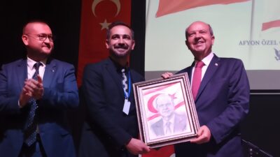 KKTC Cumhurbaşkanı Ersin Tatar, Girne Koleji’nde öğrencilere hitap etti. Tatar,