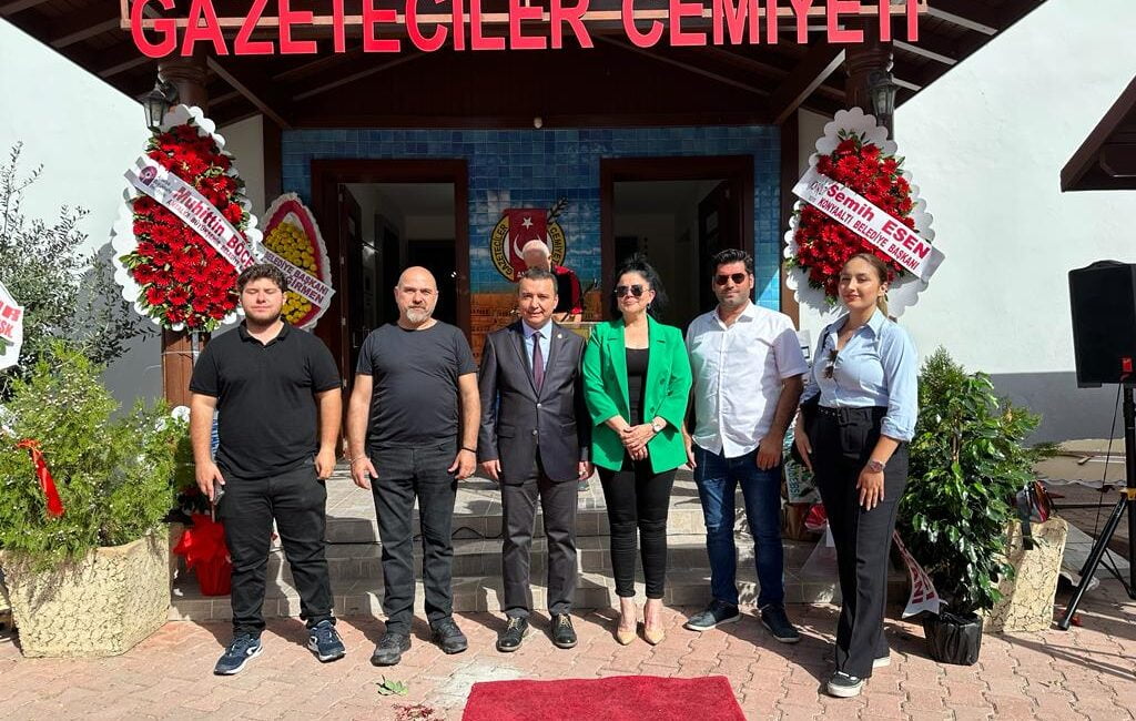 Kanal 3 ekibi, Antalya Gazeteciler Cemiyeti ile ANSİAD işbirliğiyle yenilenen