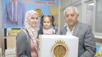   Belediye Başkanı Mehmet Zeybek’in çölyak hastaları için başlattığı glütensiz