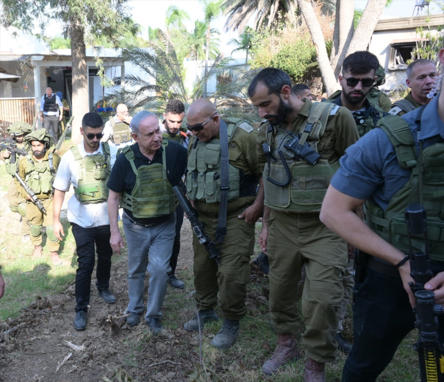 Hamas’ın 7 Ekim sabahı başlattığı Aksa Tufanı operasyonuna karşılık vererek