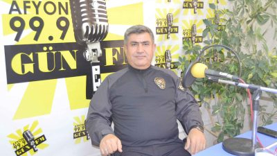   Gün FM’de İsmail Akar’ın konuğu olan İl Emniyet Müdürü